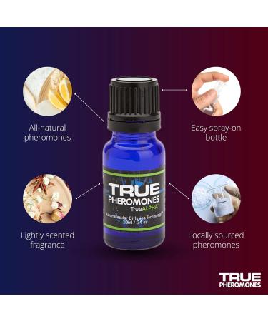 TRUE Alpha - Ultimate Oil Based Trust & Respect Pheromones For Men - Buy Online on GoSupps.com