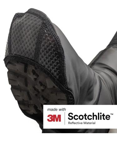 Salzmann 3M Waterproof Reflective Overshoes for Cyclists | Size 42-46 | Durable 3M Scotchlite Protection - Buy Online on GoSupps.com
