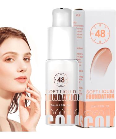 Foundation Color Change Face Concealer Cream Oil Control Face Cream Flawless Smooth Finish Lightweight Moisturizing Formula 30ml For Women Men Daily Travel Makeup - Buy Online on GoSupps.com