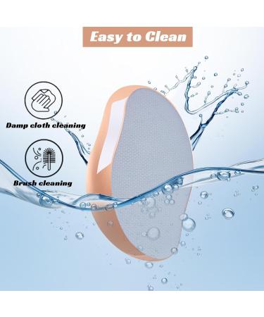 Crystal Hair Eraser - Painless Hair Removal Tool Reusable Non-Irritant Exfoliator for Smooth Skin - Ideal for Legs & Underarms Unisex - Gold - Buy Online on GoSupps.com
