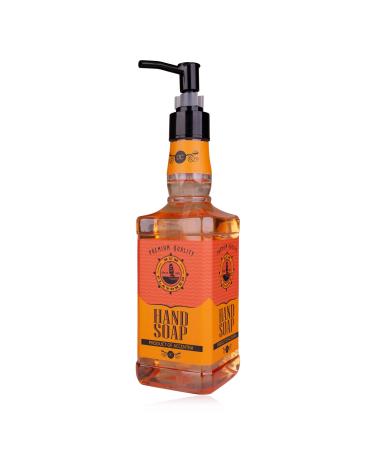 accentra hand soap RUM FLAVOR in a bottle in rum bottle look 480ml hand soap in a pump dispenser liquid soap rum scent - refillable