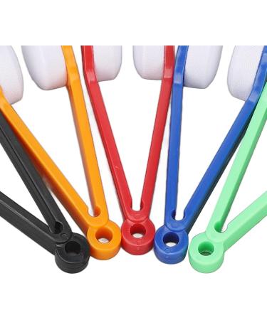20-Partly Reading Flashing Brake Glasses Cleaning Tool Set - 4 Red Blue Black Green & Orange Brushes for Optimal Lens Care - Buy Online on GoSupps.com