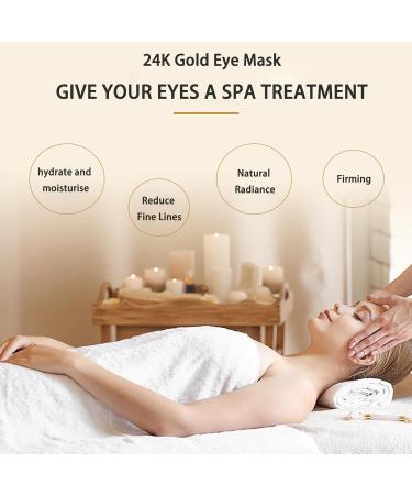 30 Pairs 24K Gold Eye Masks - Brighten Dark Circles & Reduce Puffiness | Under Eye Patches for All - Buy Online on GoSupps.com