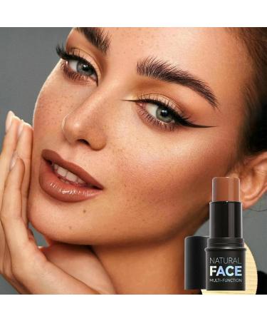 Stick Makeup | Blendable Stick - Smooth Natural Matte Finish Super Silky Cream Face Makeup Stick 04 - Buy Online on GoSupps.com