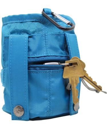 Kurgo RSG YORM Dog Treat Bag - Blue | Compatible with RGS Dog Harness & Leash | Includes Carabiner Hook for Hassle-Free Walks - Buy Online on GoSupps.com