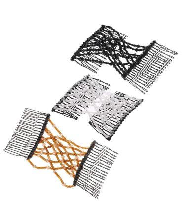 Magic Hair Clip - JUYOO 2Pcs Magic Beads Hair Accessories for DIY Hair Styling - Black Hair Tool for Effortless Hair Comb & Clip - Buy Online on GoSupps.com
