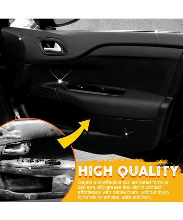 Car Foam Cleaner Spray Purpose Foam Cleaner Car seat Stain Remover Upholstery Cleaner for car Seats Car interior Cleaners Foam Cleaner for car and House.(2pcs) - Buy Online on GoSupps.com