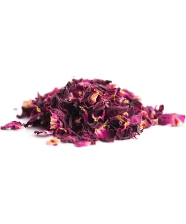 Jeske Sports Supplies Tasty Pott Organic rose petals for tea as decoration make rose water rose tea rose petals vegan make your own natural cosmetics in a bag 100 g - Buy Online on GoSupps.com