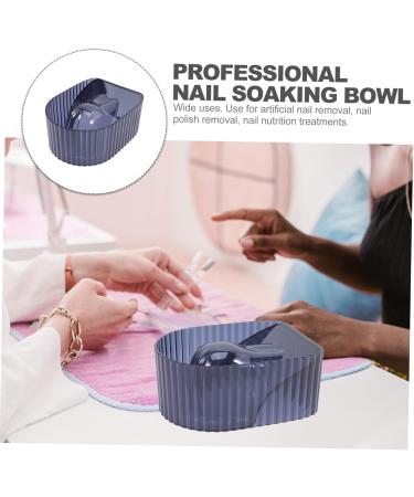 Beatifufu Manicure Hand Soak Bowl Nail Soaking Bowl Nail Color Removing Bowl Manicure Soaking Bowl Soak off Bowl Nail Art Remover Bowl Nail Tips Soak Bowl Nail Art Supplies Nail Art Bowls 14.2x11cm As Shown - Buy Online on GoSupps.com