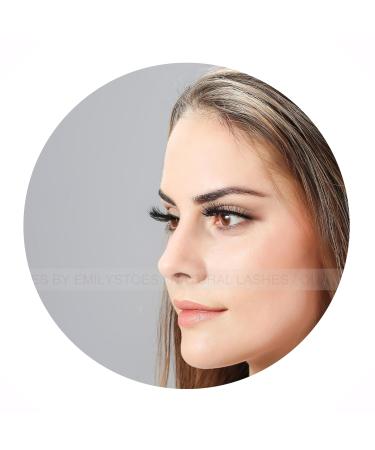 EMILYSTORES Lash Extensions 0.10mm B Curl - Mixed 8-14mm Natural Volume Individual Eyelashes for Eyelash Extensions - Buy Online on GoSupps.com