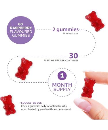 5HTP Gummies 100mg | Calm & Relaxed Mood | 1 Month Supply | High Strength Sleep Support | Magnesium, L-Theanine, B12 | Novomins - Buy Online on GoSupps.com