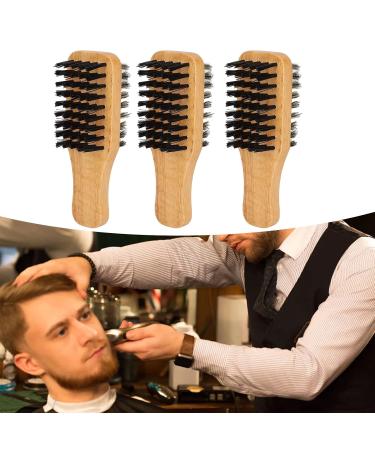Sonew 3-Piece Wooden Beard Brush Set - Double-Sided Solid Wood Grooming with Pig Bristles for Perfect Beard Styling - International Shipping Available - Buy Online on GoSupps.com