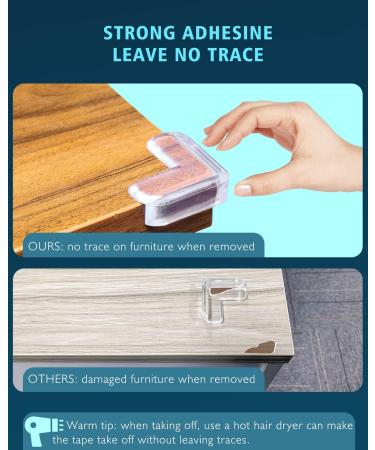 Baby Corner Protectors 16-Pack | Child Proofing Corner Guards | Anti-Collision Safety Table Bumper | Pre-Taped Strong Adhesive | Prevent Kids Head Injuries | Furniture Sharp Corners - Buy Online on GoSupps.com