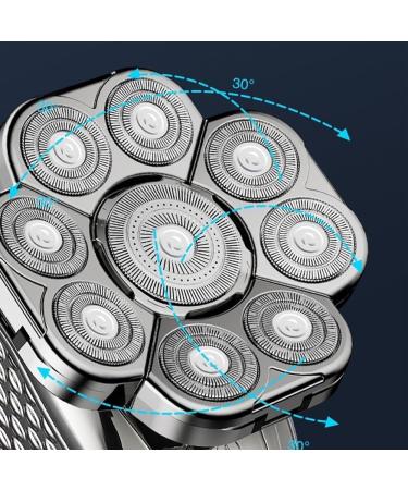 Buy 9D Electric Razor for Men - Waterproof Shaver with USB Charge | Multifunction Grooming Kit - Buy Online on GoSupps.com