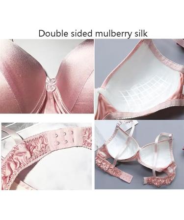 Shop XWSM BH: 100% Mulberry Silk Wireless Bralette for Women - Complete Coverage & Comfort - Purple 85A-B - International Shipping Available - Buy Online on GoSupps.com