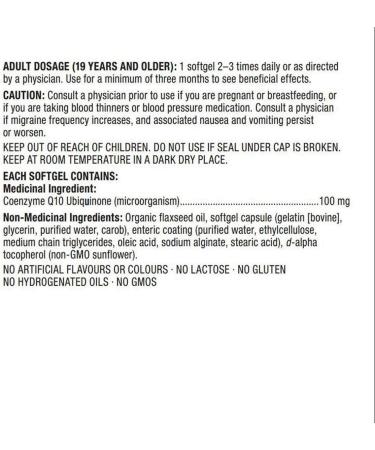 Kirkland Coenzyme Q10 100mg - 300 Enteric Coated Softgels | Premium Antioxidant Supplement - Fast International Shipping - Buy Online on GoSupps.com