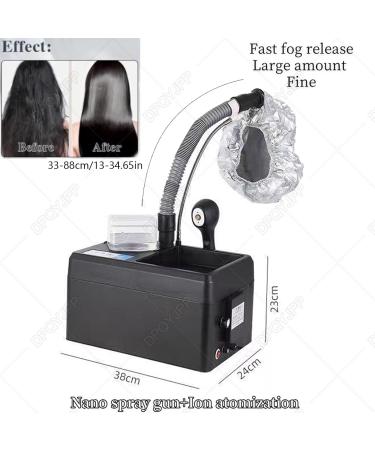 Soin Capillaire Ultrasonique Micro-Brume Nano-Vapeur Revitalise Et R pare Cheveux Profondeur Apporte Brillance Et Douceur Aux Cheveux Noirs Naturels Soin Digne d'un Salon Beaut  - Buy Online on GoSupps.com
