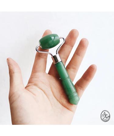 Mount Lai Mini Jade Face Roller - Authentic Jade Roller for Tension Relief Puffiness & Radiant Skin Relaxing Face Massager for All Skin Types Mini Roller Jade - Buy Online on GoSupps.com