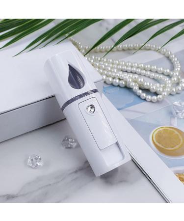 Kikolufy 3X Portable Nano Mister Mini Steamer Atomization Eyelash Extensions with Mirror White - Buy Online on GoSupps.com