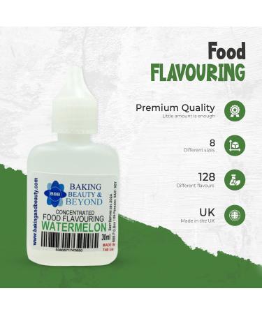 Baking Beauty and Beyond Concentrated Food Flavouring Oil - Dozen of Professional Quality Food Grade Flavouring Oil for Candy Making Baking Cooking Lip Balm and Lip Gloss - Watermelon (30ml) - Buy Online on GoSupps.com