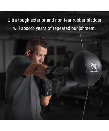 Hayabusa Double Ended Bag Classic Sphere - Black  12 Inches - Buy Online on GoSupps.com