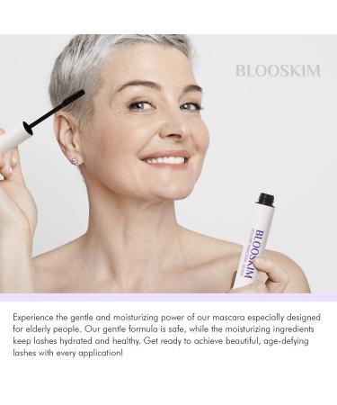 Prime Mascara for Older Women - Lengthening & Strengthening Formula, Volumizing & Long-Lasting - Hypoallergenic Black Mascara 0.34 Fl Oz - Buy Online on GoSupps.com