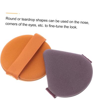Healeved 2 Boxes Facial Puff Makeup Powder Puff Cosmetic Cream Puff Cushion Puff Makeup Supplies Powder Puff for Makeup Dry Wet Dual Use Puff Makeup Sponge Makeup Puff Foundation Puff - Buy Online on GoSupps.com