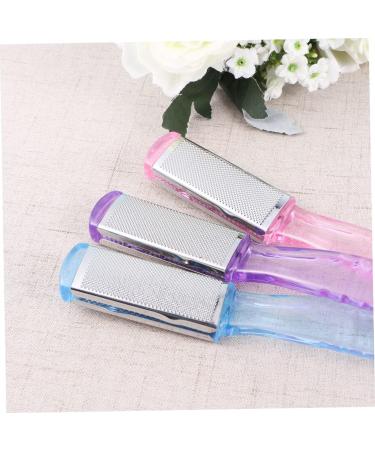 FRCOLOR Foot Remover 1pc Remover Exfoliating Scrub Dead Skin Remover Double-Sided Callus Remover Foot Callus Remover Makeup Remover Crystal Handle Double-Sided Remover 1 count (Pack of 1) - Buy Online on GoSupps.com