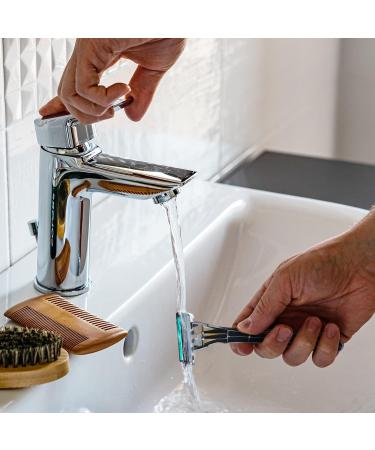 Buy Kheoxusa 3 Blade Disposable Razors - 50 Pack Individually Wrapped for Hotel Airbnb & Travel - Buy Online on GoSupps.com