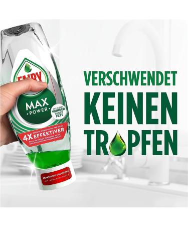 Buy Fairy Max Power Original Detergent 660ml - Powerful Grease Removal & Clean Dishes | Effective Dishwashing Solution - Buy Online on GoSupps.com