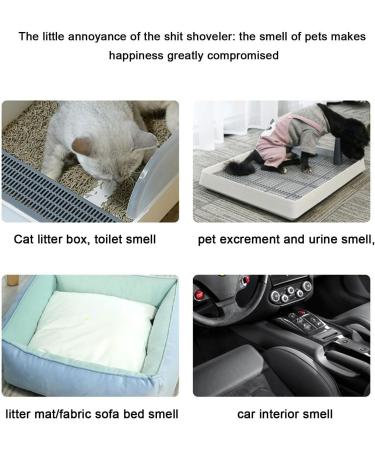 Cat Box Deodorizer Pet Carpet and Rug Deodorizer for Urine and Odor Air 1.69oz Non-Stimulating Air Deodorizer for Pet Room Carpet Urine Rug - Buy Online on GoSupps.com