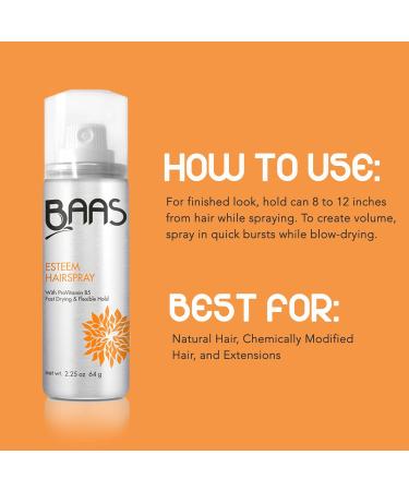 BAAS Esteem Hairspray - Buy Online on GoSupps.com