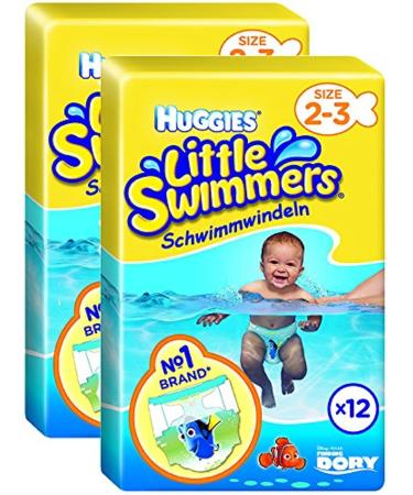 Huggies Little Swimmers Nappies - Size 2-3