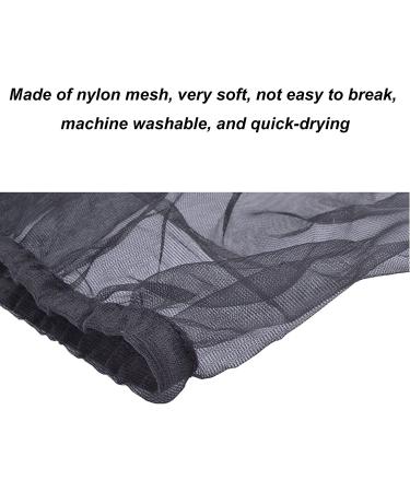 Bird Cage Seed Catcher Cover - Nylon Mesh, Dust-Proof & Breathable - L Black - Buy Online on GoSupps.com