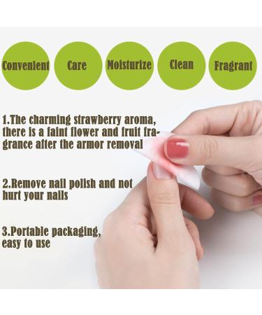 48 PCS Nail Varnish Remover Pads - Lint-Free Nail Polish Remover Wipes - Buy Online on GoSupps.com