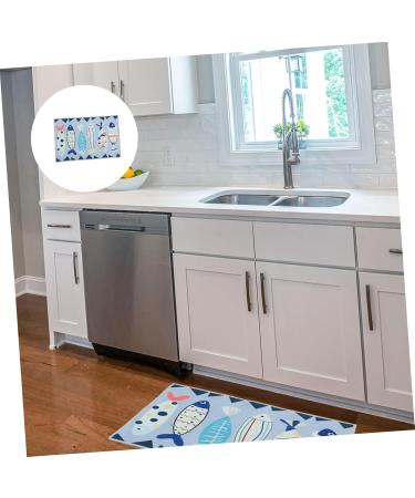 STOBAZA Water Absorbent Bath Mat Water Absorbing Bath Mat Floor Mat Carpet Absorb Water Shower Mat - Buy Online on GoSupps.com