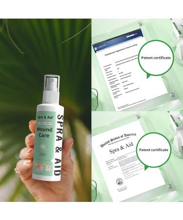 First Aid Spray Active Skin Repair Antiseptic Wound Care Therapy for Minor Cuts & Scrapes 2oz - Buy Online on GoSupps.com