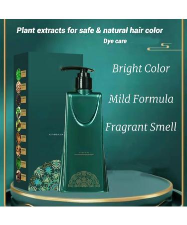 Nbzsmlkn Long Lasting Hair Dye Set Gray Hair Coverage Without Damaging the Scalp Long Lasting and Natural Hair Color Shampoo for Women and Men Brown - Buy Online on GoSupps.com
