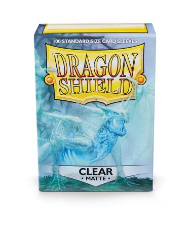 Dragon Shield Sleeves Matte Card Game, Clear