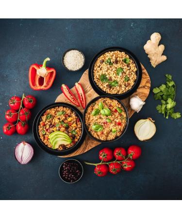 The Protein Works Savoury SuperMeals Vegan High Protein Bangin' Burrito 10 Meals 900g - Buy Online on GoSupps.com