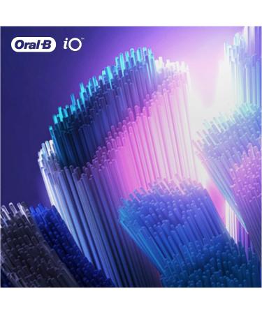 Oral-B iO Ultimate Clean Electric Toothbrush Head - Twisted & Angled Bristles for Deeper Plaque Removal - Pack of 4 - White 4 Count - Fits Mailbox - 1 Pack - Buy Online on GoSupps.com