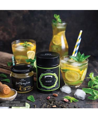 Hallingers Magic Loose Green Tea with Cranberry Mango & Peony - Perfect Mother's Day & Father's Day Gift | Recovery & Friendship Essentials - Buy Online on GoSupps.com