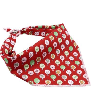 Shop Lionet Paws Christmas Dog Bandana - Triangular Headscarf for Small Medium & Large Dogs - Holiday Pet Accessory - 1 Pack - Buy Online on GoSupps.com