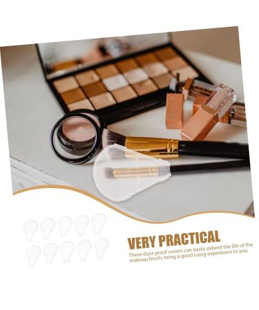 10pcs Makeup Brush Protector - Portable Lipstick Brush Covers for Kids & Travel - Durable Bubble Plastic Storage - Buy Online on GoSupps.com