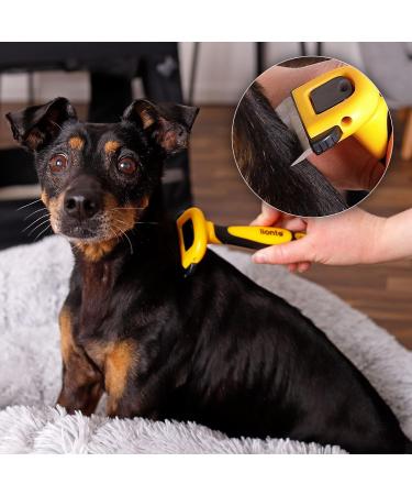 Premium LionTo Undercoat Brush for Dogs | Dog Grooming Comb & Narrow Undercoat Brush - Buy Online on GoSupps.com