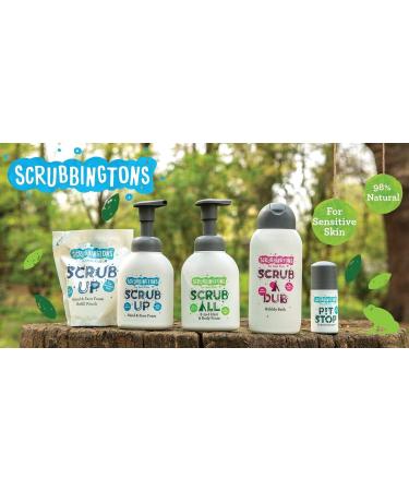 Scrubbingtons Pit Stop Childrens Natural First Deodorant Kids Deodorant for Boys and Girls Quick Drying Kids Deodorant Aluminium and Alcohol Free Suitable for Sensitive Skin 2 x 50ml 50 ml (Pack of 2) - Buy Online on GoSupps.com