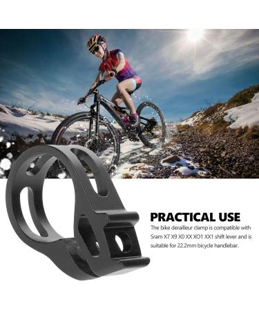 Aluminum Alloy Bike Shifter Clamp 22.2mm for SRAM X7 X9 X0 XX XO1 XX1 - Bicycle Trigger Assembly Derailleur Clamp - Buy Online on GoSupps.com