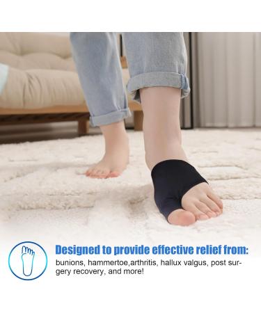 Best Bunion Corrector & Plantar Fasciitis Relief - Orthopedic Brace for Women & Men | Toe Straightener Bunion Pads & Hallux Valgus Treatment (Size S: 33-38 - Buy Online on GoSupps.com