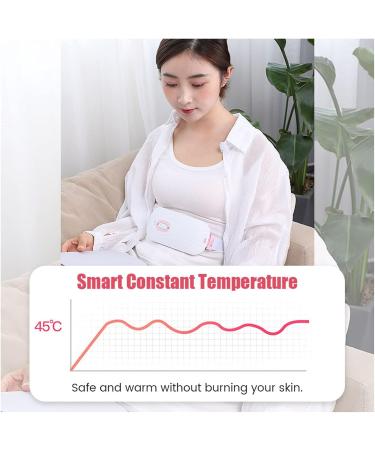 Samnuerly Menstrual Heating Pillows - 3-Mode Massager for Uterine Pain Relief & Comfort | International Shipping - Buy Online on GoSupps.com