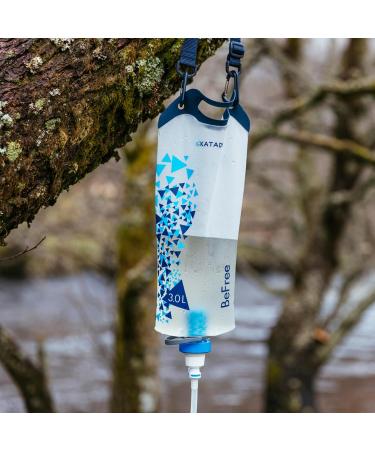 Katadyn BeFree Gravity Water Filter 3.0 Liter - Portable Fast & Reliable Water Purification for Outdoor Adventures | International Shipping Available - Buy Online on GoSupps.com